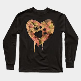 Dog t shirt   watercolor heart Long Sleeve T-Shirt